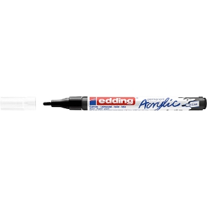 Imagem de MARCADOR EDDING ACRYLIC F 5300 PRETO 901