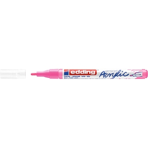 Imagem de MARCADOR EDDING ACRYLIC F 5300 ROSA FLUORESCENTE