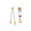 Imagem de COMPASSO P/QUADRO 45CM C/3 VENTOSAS BRANCO (010911)