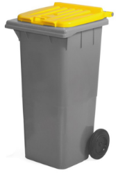 Imagem de Caixote lixo 120 Lts Com Pedal | C12005025_000