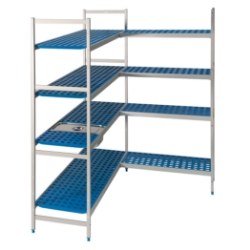 Imagem de Estanteria Modular Linear com 4 Prumos | Altura 2000mm | Composição 2x1180+1060mm | Dimensão 3364mm 