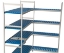 Imagem de Estanteria Modular Linear com 5 Prumos | Altura 2000mm | Composição 2x1300+2x1480mm | Dimensão 5476mm